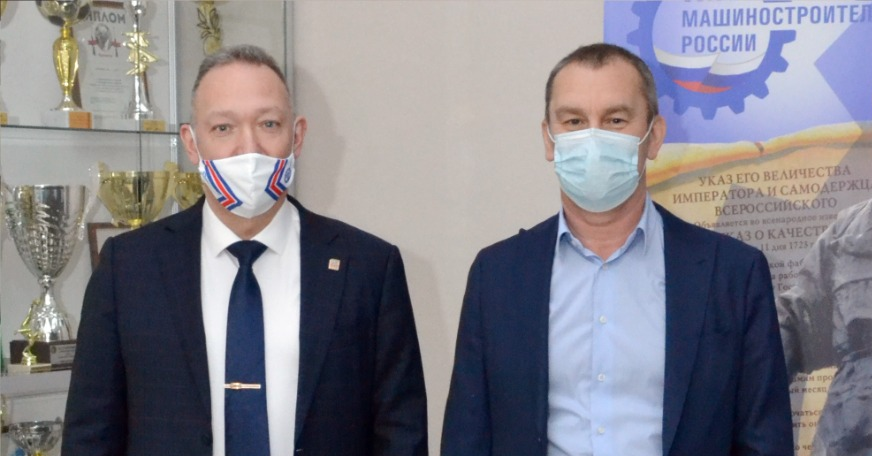 18 февраля состоялся визит на наше предприятие директора по персоналу АО «Евраз Ванадий Тула»